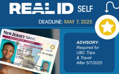 Real ID Requirement for UBC Trips Starting May 7, 2025